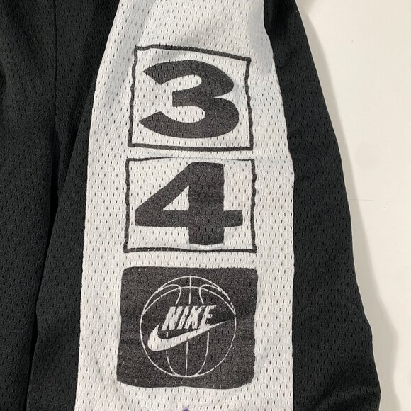 Vintage Nike CB34 Barkley Black / Purple Mesh Shorts - Picture 3 of 9
